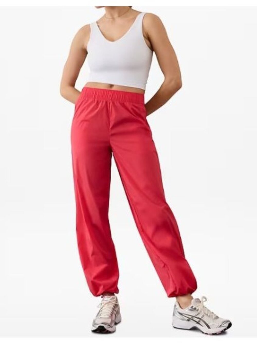 ATHLETA rise pants in punch size M